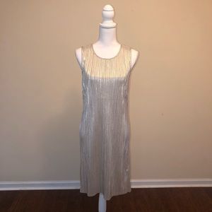 H&M Gold shimmer dress